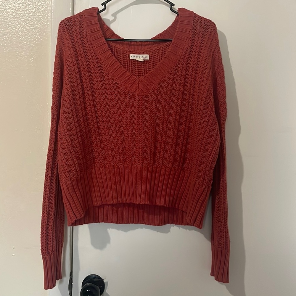 Brand; Aeropostale Size; Small Color; Red-Orange